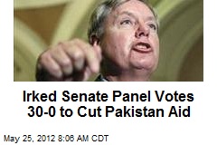 Irked Senate Panel Votes 30-0 to Cut Pakistan Aid