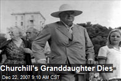 Churchill's Granddaughter Dies