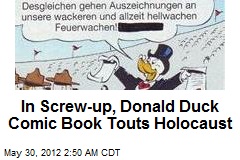 German Donald Duck Comic Goes Goofy Over &#39;Holocaust&#39;
