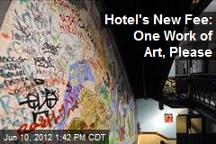 Hotel Lets People Stay Overnight for Work of Art