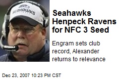 Seahawks Henpeck Ravens for NFC 3 Seed