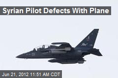 Syrian Pilot Defects With Plane