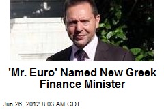 &#39;Mr. Euro&#39; Named New Greek Finance Minister