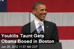 Youkilis Taunt Gets Obama Booed in Boston