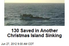 130 Saved in Another Christmas Island Sinking
