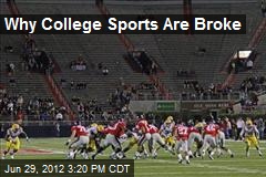 Why College Sports Are Broke