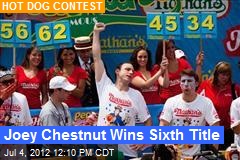 Joey Chestnut Wins Sixth Title