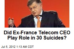 Ex-France Telecom Chief Probed Over Suicides