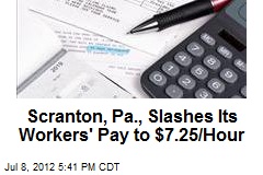 Scranton, Pa., Pays Its Workers Minimum Wage