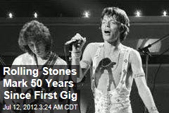 Rolling Stones Mark 50 Years Since First Gig