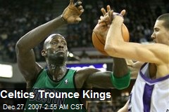 Celtics Trounce Kings