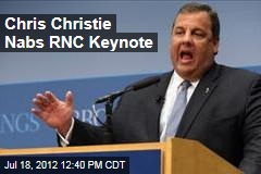 Convention&#39;s Keynote Speaker: Chris Christie