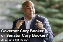 Governor Cory Booker or Senator Cory Booker?