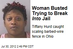 Woman Busted Trying to Break Into Jail