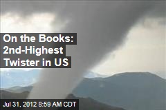 On the Books: 2nd-Highest Twister in US