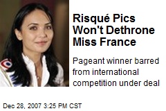 Risqu&eacute; Pics Won't Dethrone Miss France