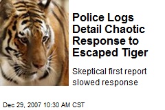 Police Logs Detail Chaotic Response to Escaped Tiger