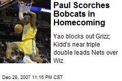 Paul Scorches Bobcats in Homecoming