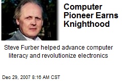 Computer Pioneer Earns Knighthood