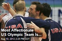 Most Affectionate US Olympic Team Is...