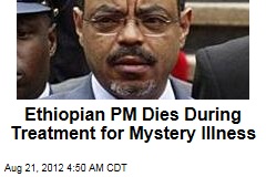 Ill Ethiopian PM Dies During Treatment Abroad