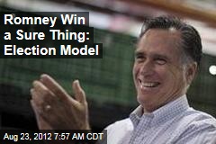 Romney Win a Sure Thing