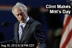 Clint Makes Mitt&#39;s Day