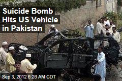2 Killed as Pakistan Suicide Bomb Hits US Vehicle