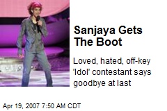 Sanjaya Gets The Boot
