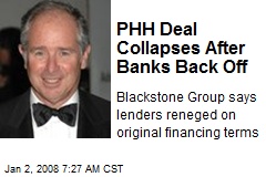 PHH Deal Collapses After Banks Back Off