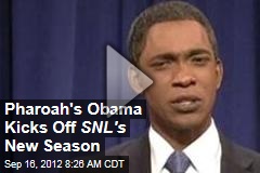 Pharoah&#39;s Obama Kicks Off SNL&#39;s New Season