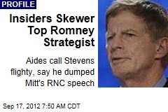 Insiders Skewer Top Romney Strategist