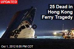 Hong Kong Ferry Carrying 120 Collides With Tug, Sinks