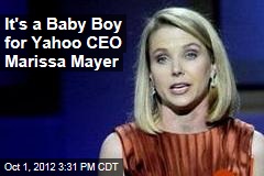 It&#39;s a Baby Boy for Yahoo CEO Marissa Mayer