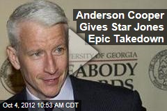 Anderson Cooper Gives Star Jones Epic Takedown