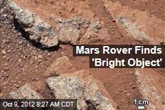 Mars Rover Finds &#39;Bright Object&#39;