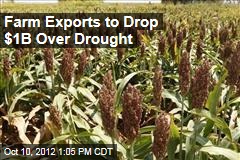 Farm Exports to Drop $1B Over Drought