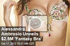 Alessandra Ambrosio Unveils $2.5M &#39;Fantasy Bra&#39;