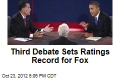 Third Debate Sets Ratings Record for Fox