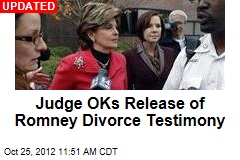 Judge Postpones Ruling on Sealed Romney Testimony