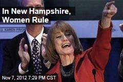 In New Hampshire, Women Rule