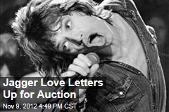 Jagger Love Letters Up for Auction