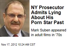NY Prosecutor Admits Lying About His Porn Star Past