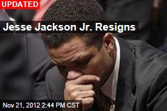 Jesse Jackson Jr. to Resign