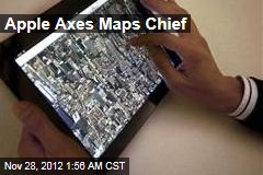 Apple Fires Maps Chief