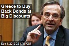 Greece to Buy Back Bonds at Big Discounts