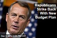 Republicans Strike Back With Their Budget Plan