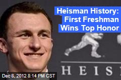 Heisman History: First Freshman Wins Top Honor