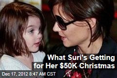 What Suri&#39;s Getting for Her $50K Christmas