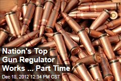 Nation&#39;s Top Gun Regulator Works Part Time